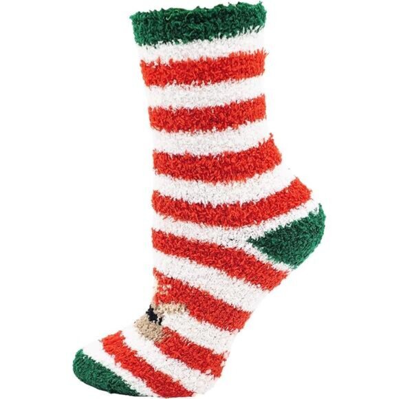 12 Pairs‎ Winterlace Women's Christmas Socks Holiday Xmas, Novelty Colorful - Picture 4 of 7
